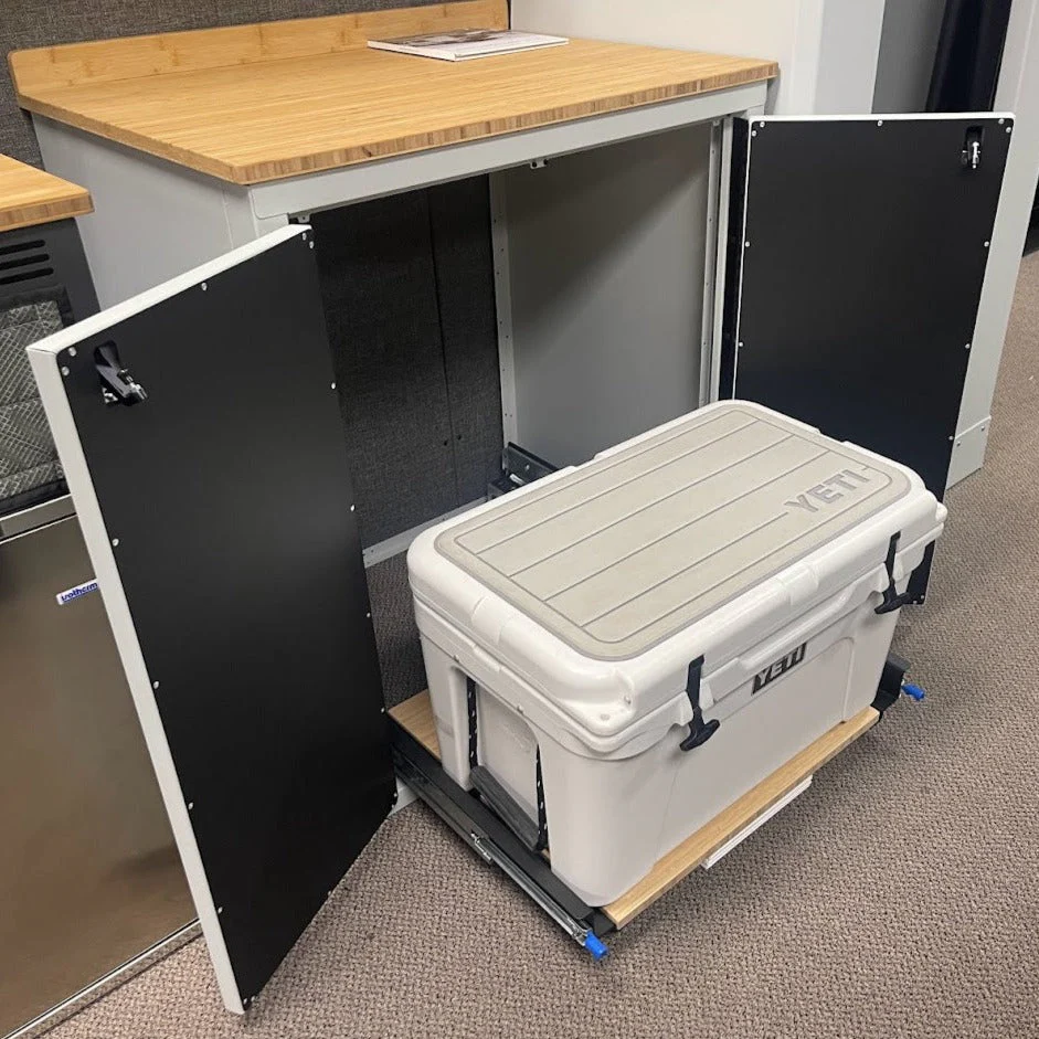 RB Components 20" Slide Tray Riser For Galley Cabinets - Image 3