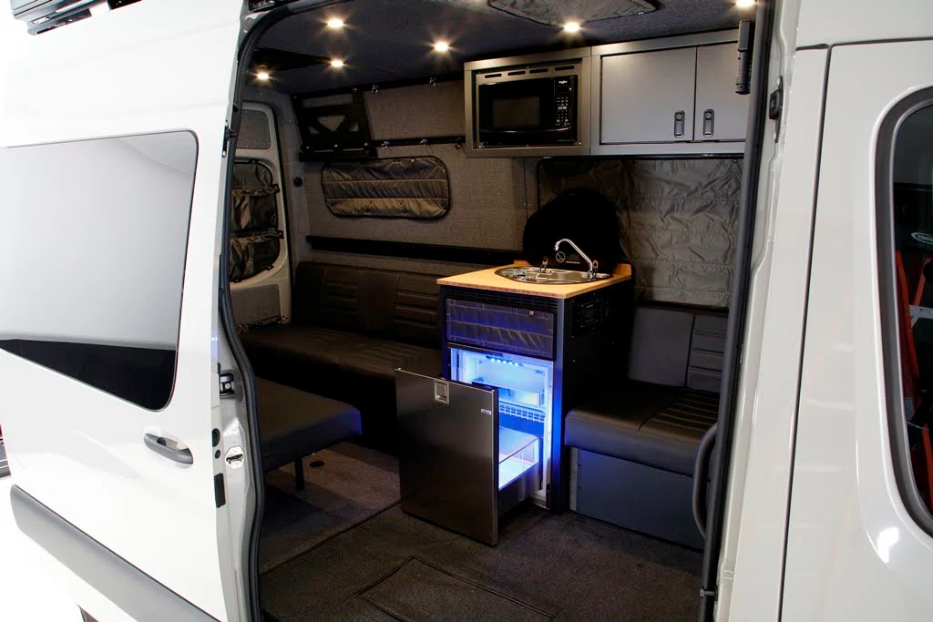 RB Components 24in Galley - Isotherm 85 Fridge Base Cabinet - Image 11