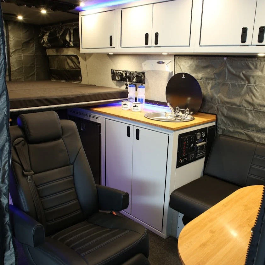 RB Components 24in Galley - Isotherm 85 Fridge Base Cabinet - Image 14