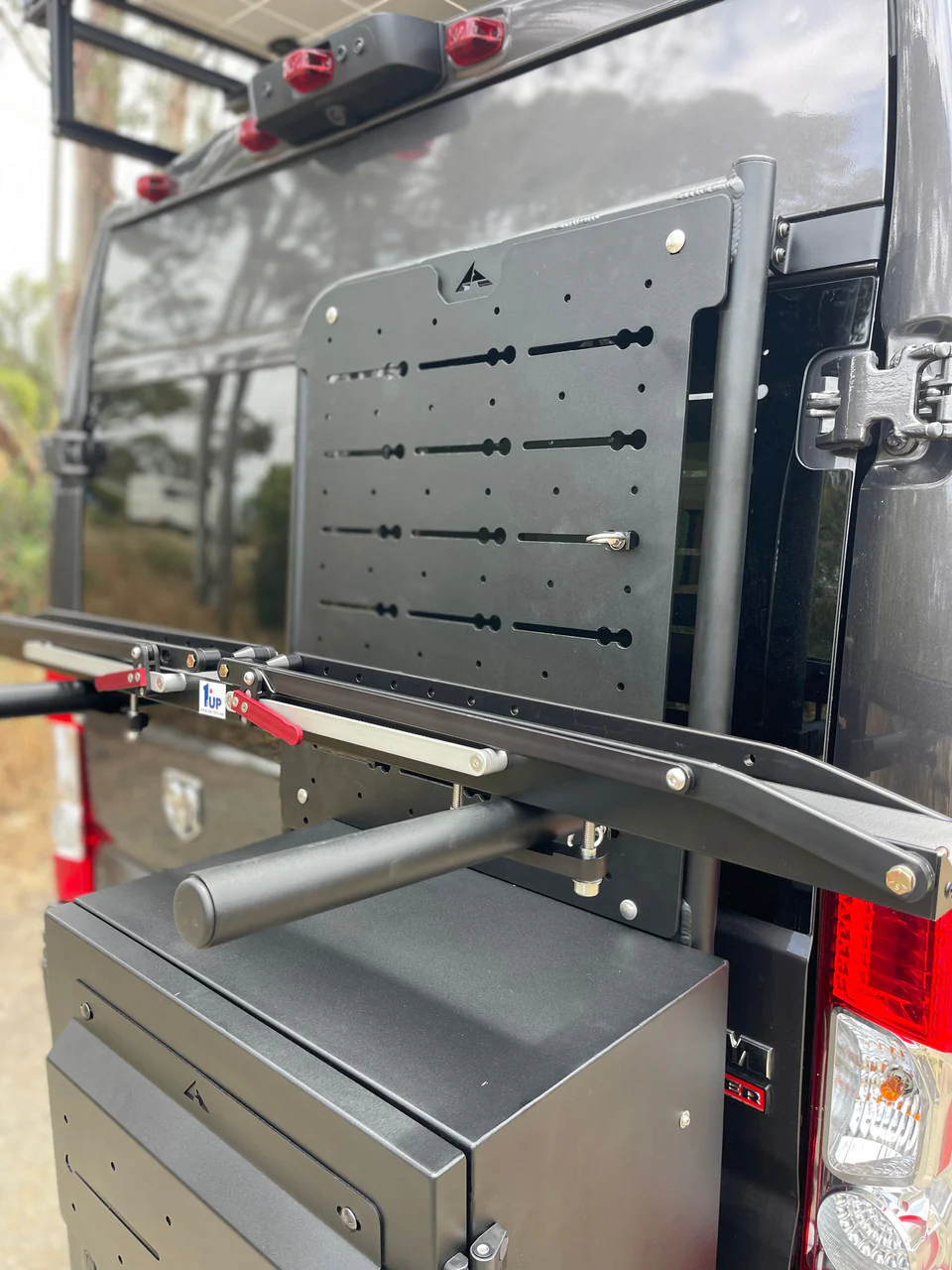 Aluminess 2014+ Ram ProMaster Passenger Side Box and Bike Carrier - Image 4