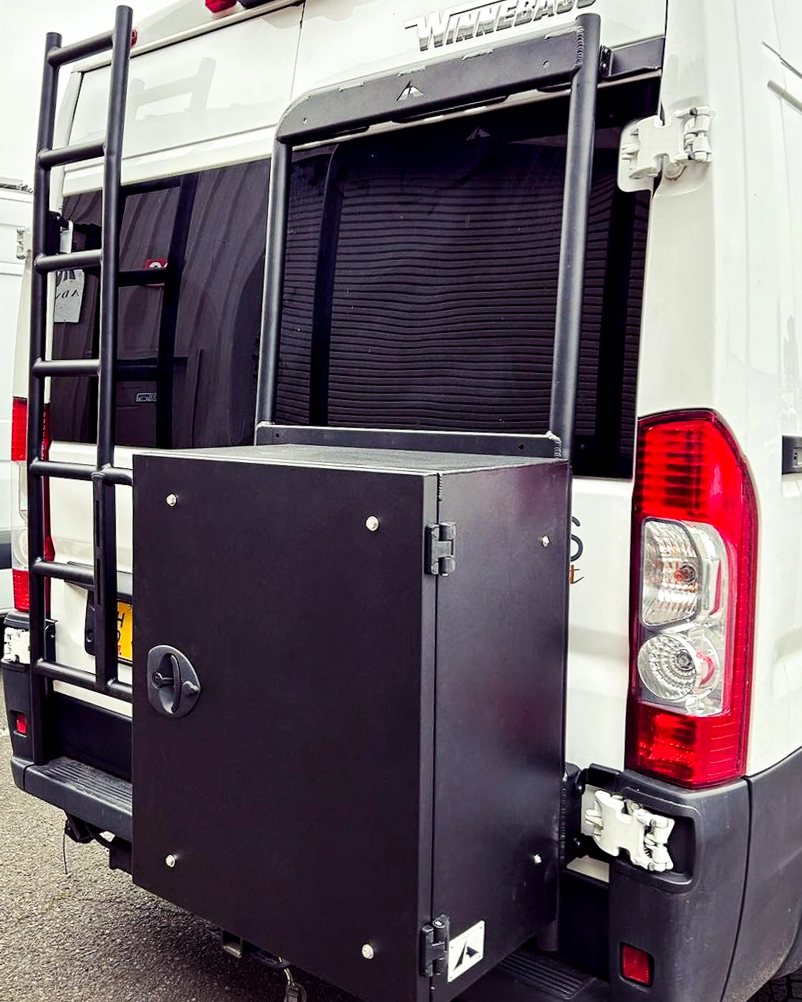 Aluminess 2014+ Ram Promaster Passenger Side Box and BackPACK Carrier - Image 4