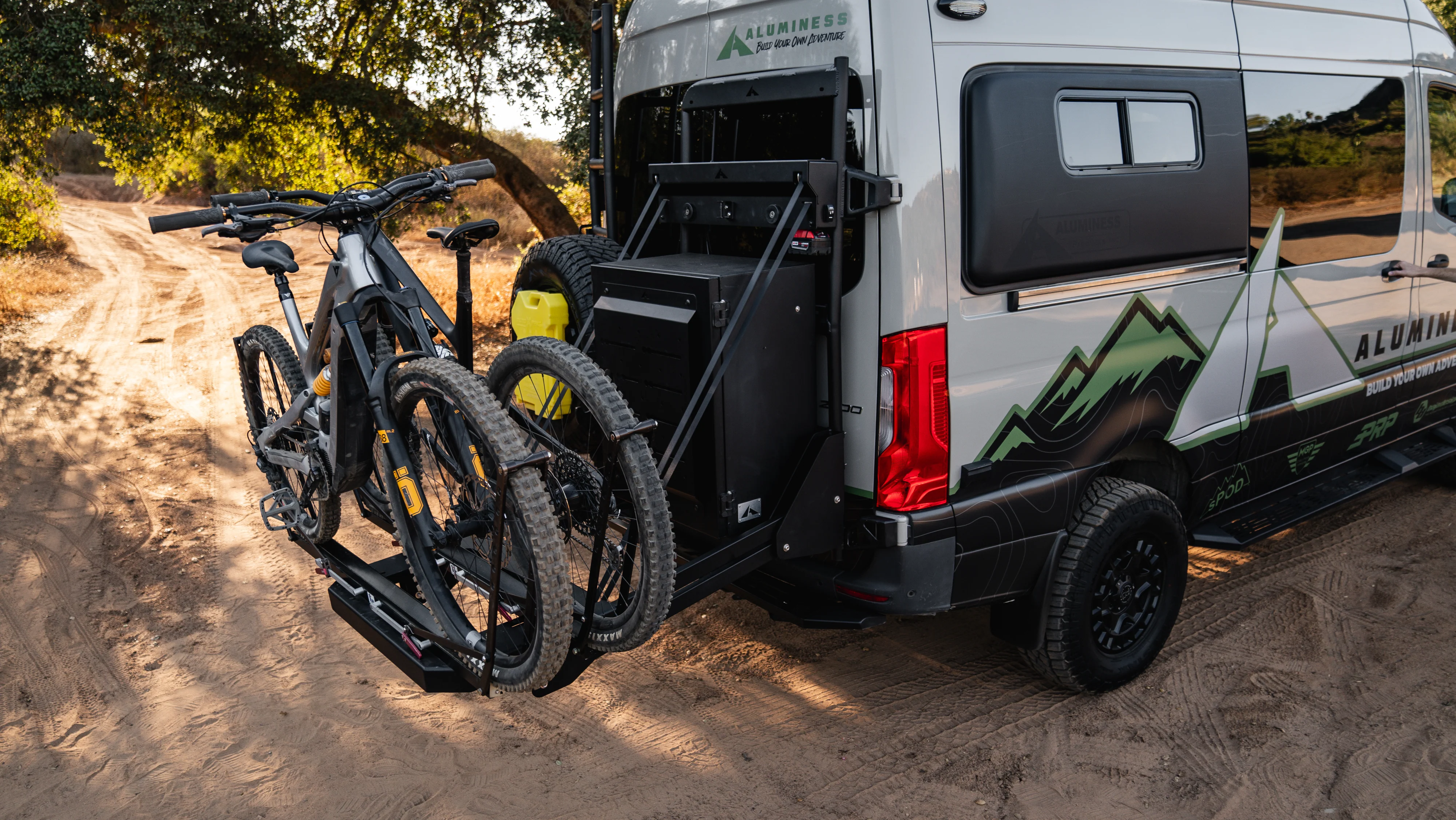 Aluminess 2019+ Mercedes Sprinter PowerLift Bike Rack - Image 11