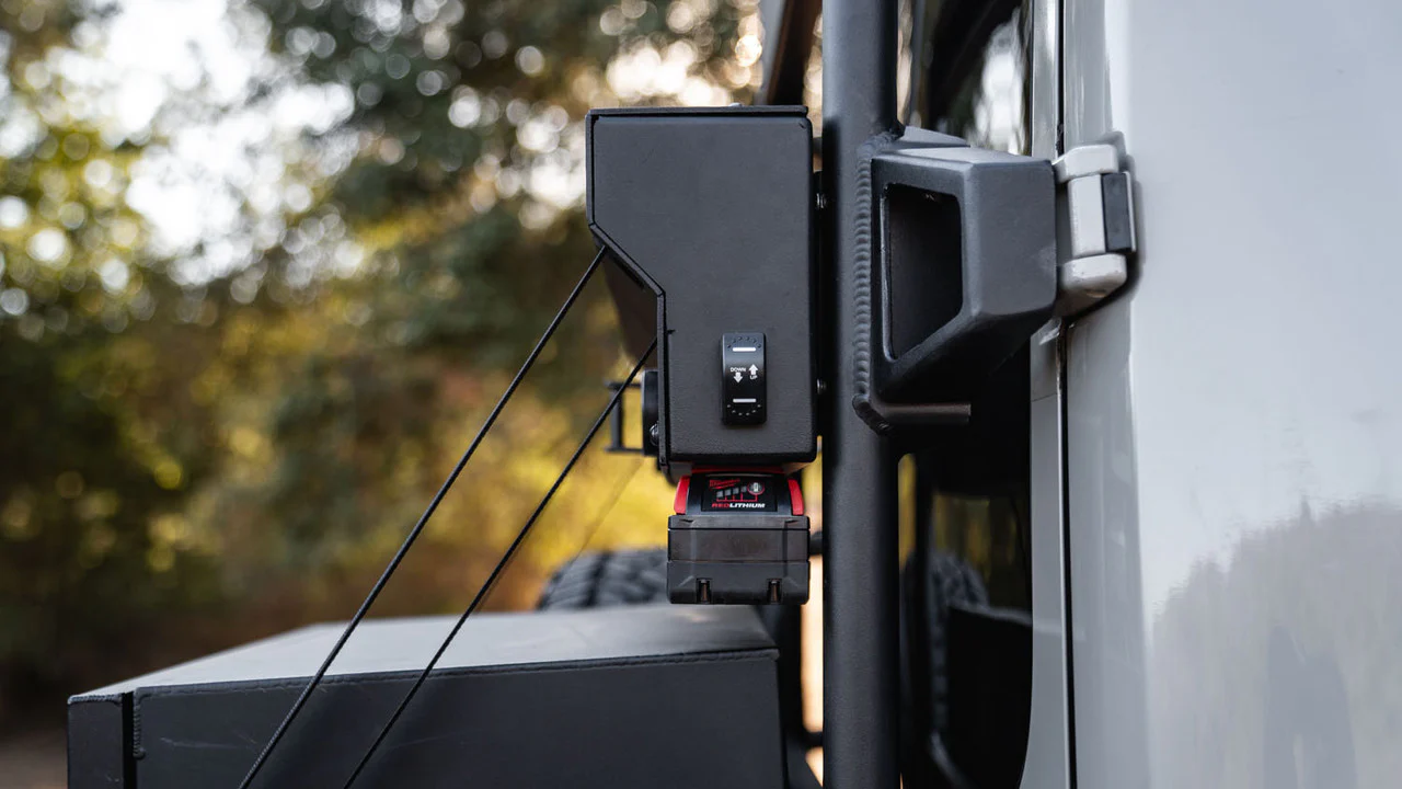 Aluminess 2019+ Mercedes Sprinter PowerLift Bike Rack - Image 4