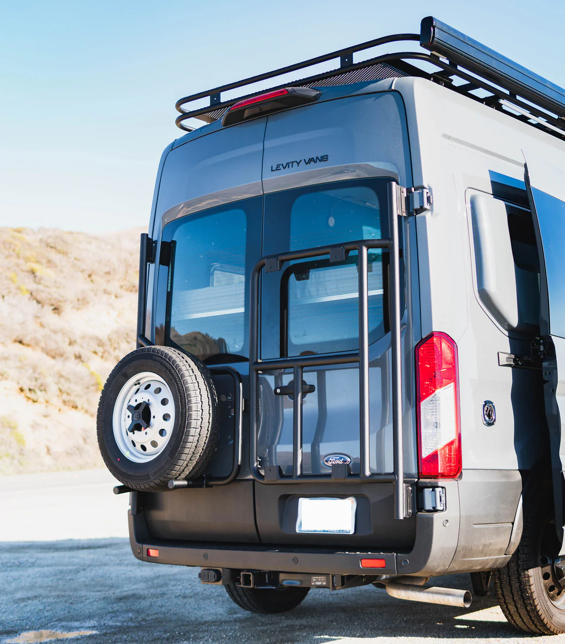 Aluminess Ford Transit (2015+)  BackPACK Rear Door Carrier - Image 4