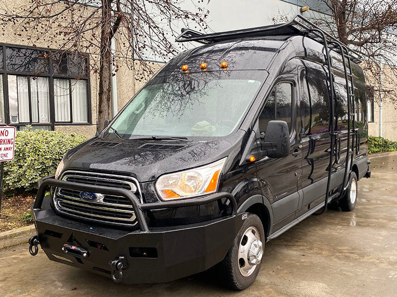 Aluminess 2015-2019 Ford Transit Front Winch Bumper - Image 3