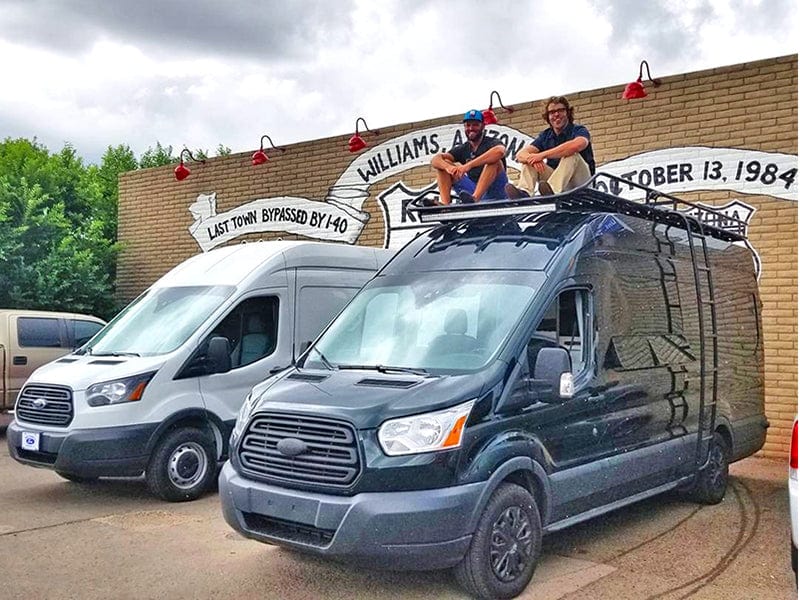 Aluminess 2015+ Ford Transit 148"/148"EXT Weekender Roof Rack (High Roof) - Image 3