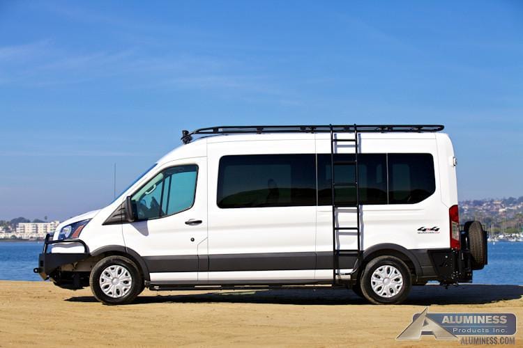 Aluminess Ford Transit Side Ladder - Image 3