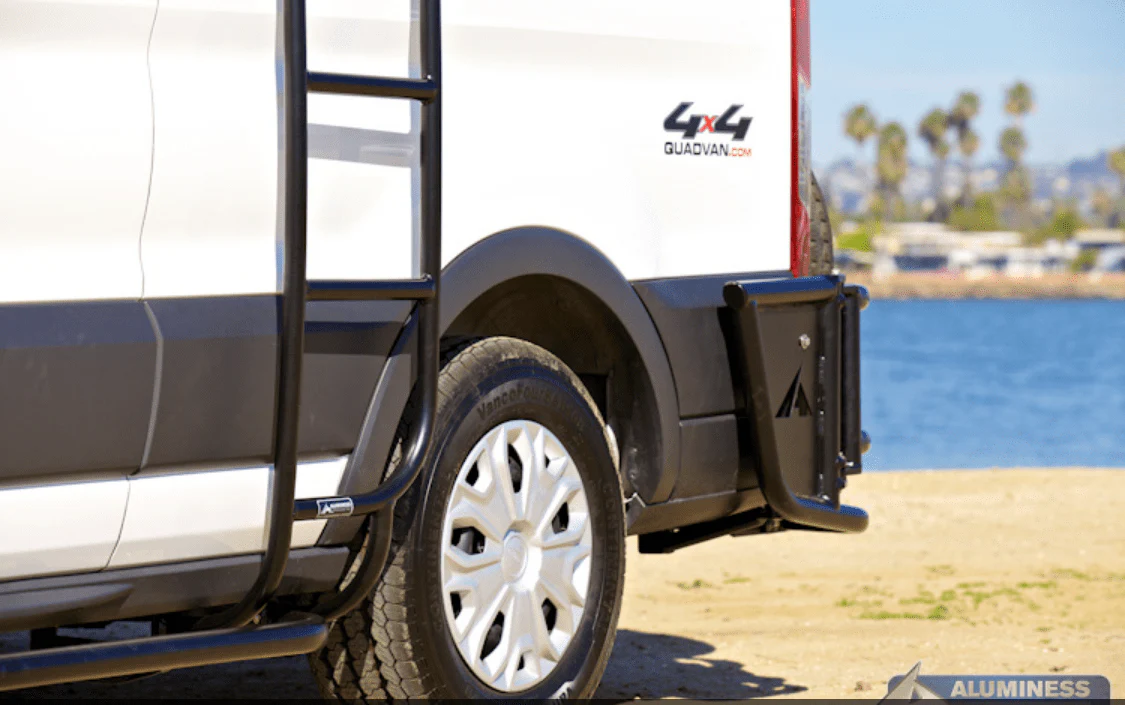 Aluminess Ford Transit Side Ladder - Image 5