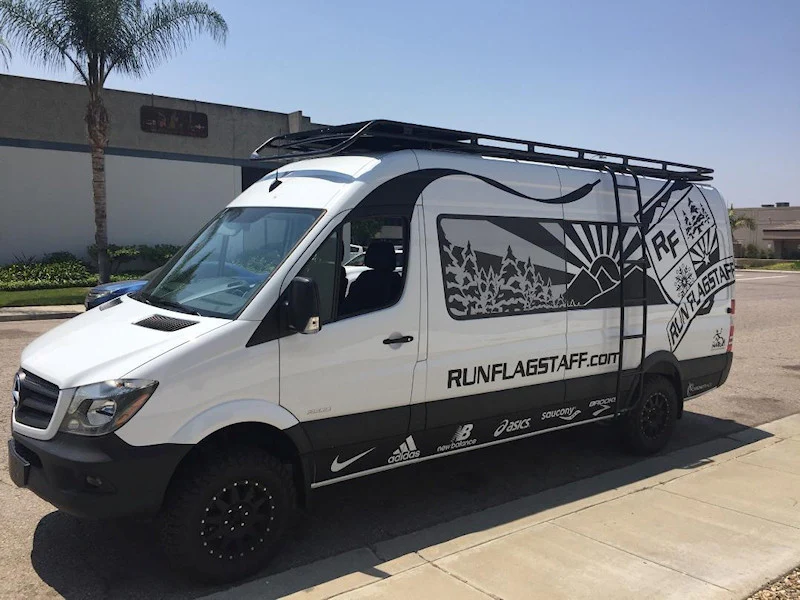 Aluminess 2007+ Mercedes Sprinter 144" Weekender/Touring Roof Rack (High-Roof) - Image 10