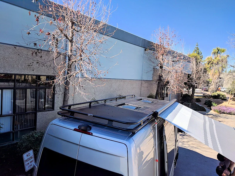 Aluminess 2007+ Mercedes Sprinter 144" Weekender/Touring Roof Rack (High-Roof) - Image 8