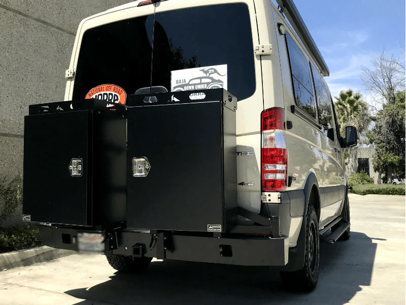 Aluminess 2007-2018 Mercedes Sprinter Rear Bumper - Image 5