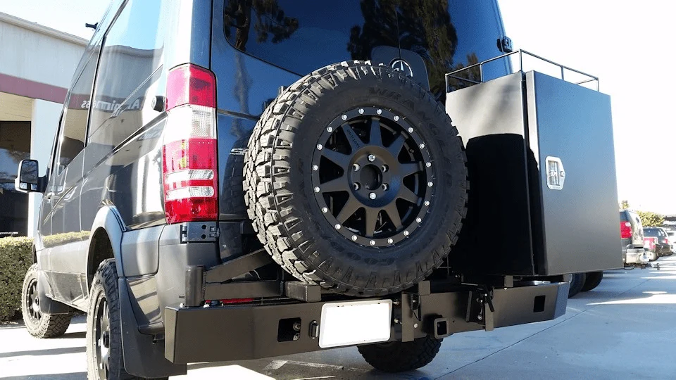 Aluminess 2007-2018 Mercedes Sprinter Rear Bumper - Image 6