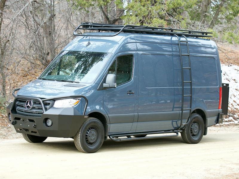 Aluminess 2007+ Mercedes Sprinter Nerf Bars - 170"WB - Image 4