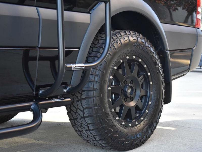 Aluminess 2007+ Mercedes Sprinter Nerf Bars - 170"WB - Image 7