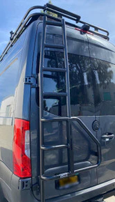Aluminess 2019+ Mercedes Sprinter Rear Door Ladder (144"/170" High-Roof) - Image 7