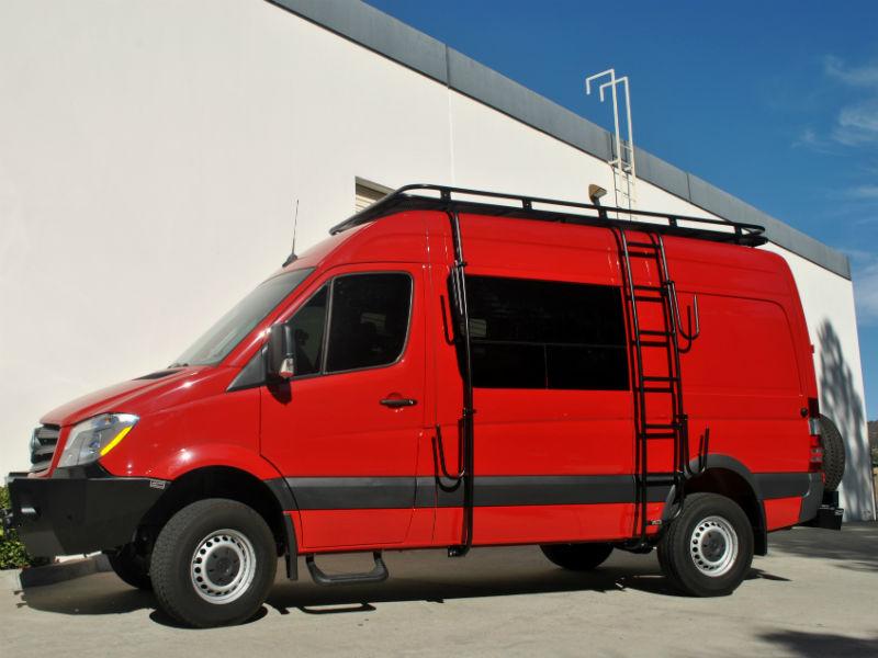 Aluminess Mercedes Sprinter Surf Pole - Image 4