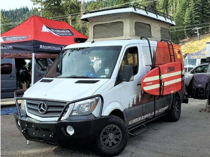 Aluminess Mercedes Sprinter Surf Pole - Image 6