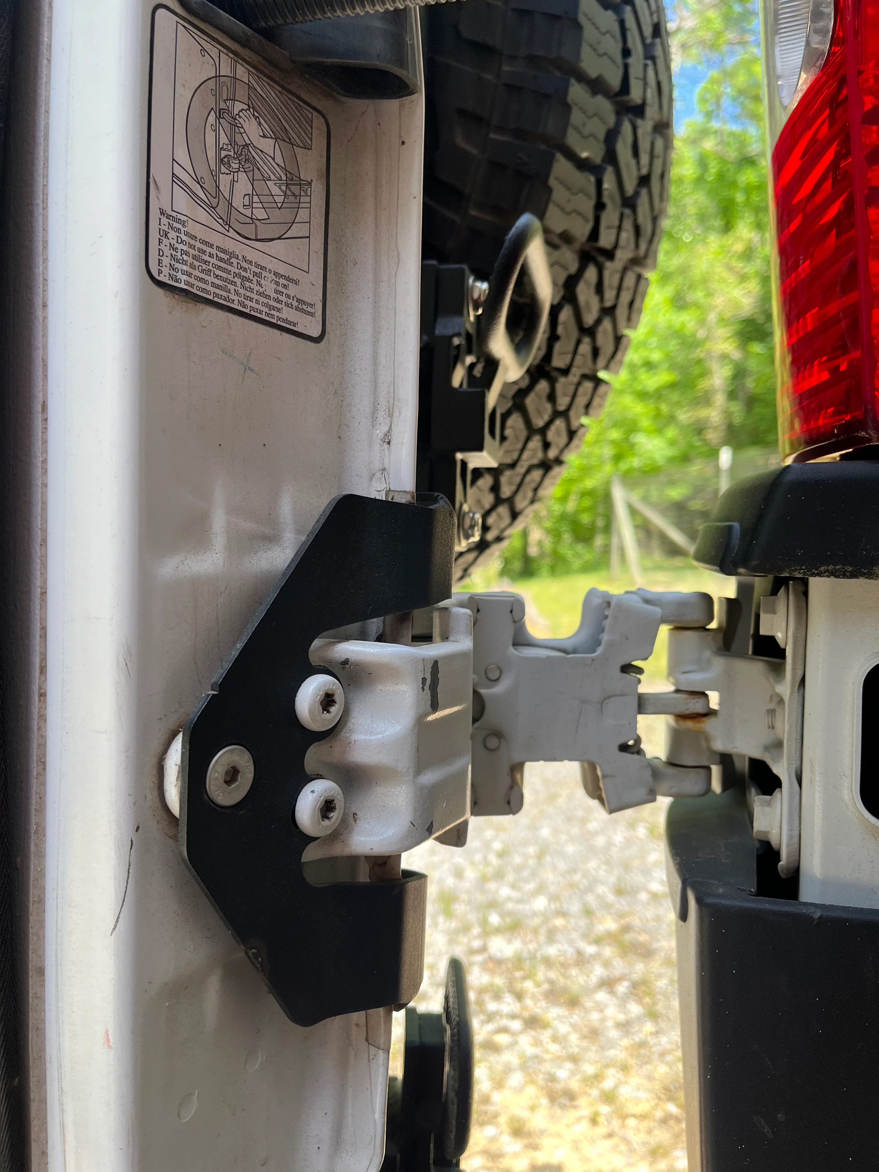 Aluminess 2014+ Ram ProMaster Rear Door Ladder - Image 13