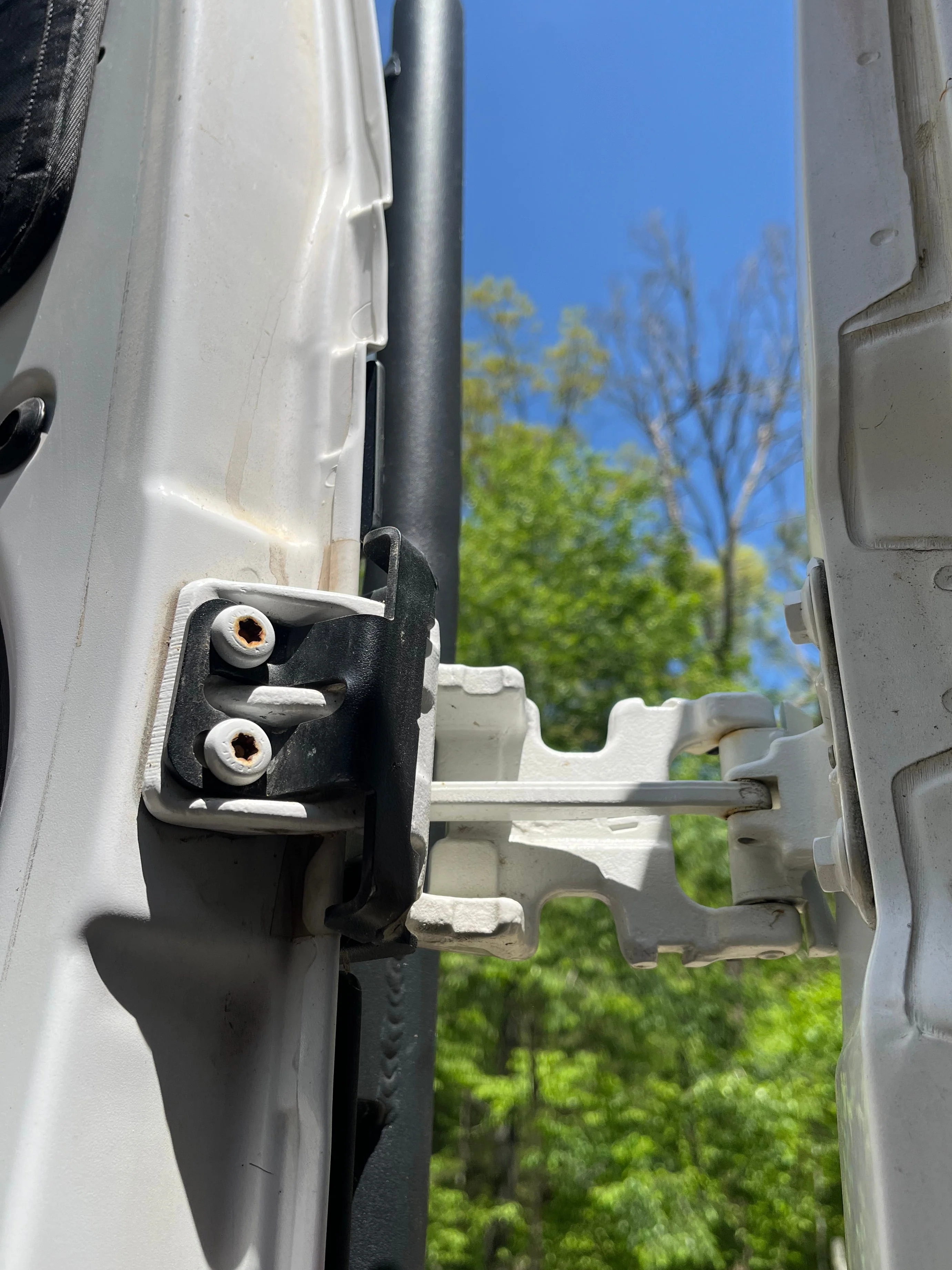 Aluminess 2014+ Ram ProMaster Rear Door Ladder - Image 14