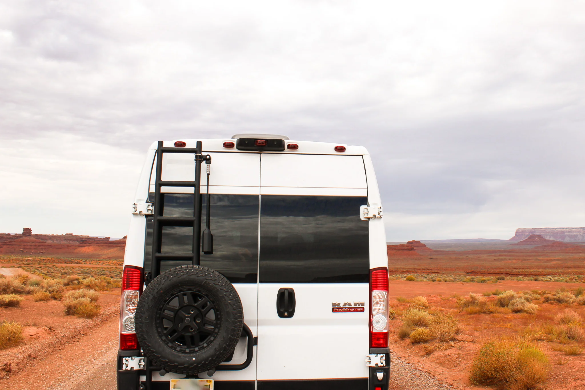 Aluminess 2014+ Ram ProMaster Rear Door Ladder - Image 3