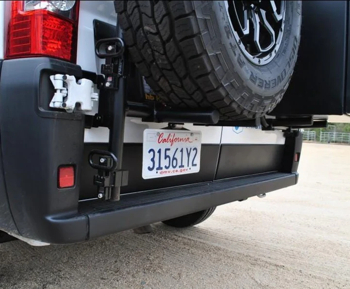 Aluminess 2014+ Ram ProMaster Rear Door Ladder - Image 5