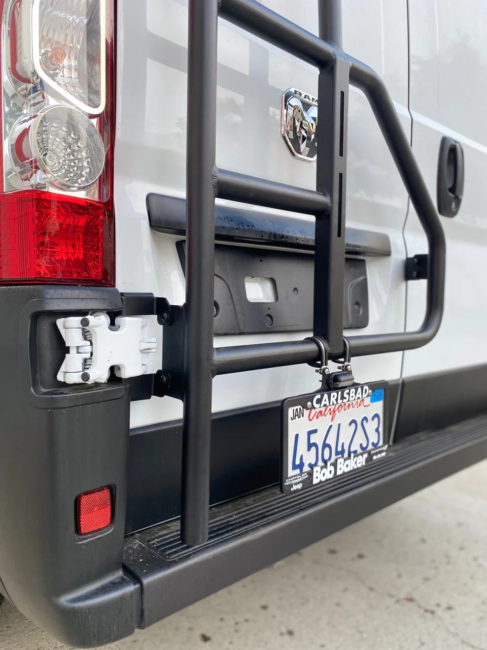 Aluminess 2014+ Ram ProMaster Rear Door Ladder - Image 8
