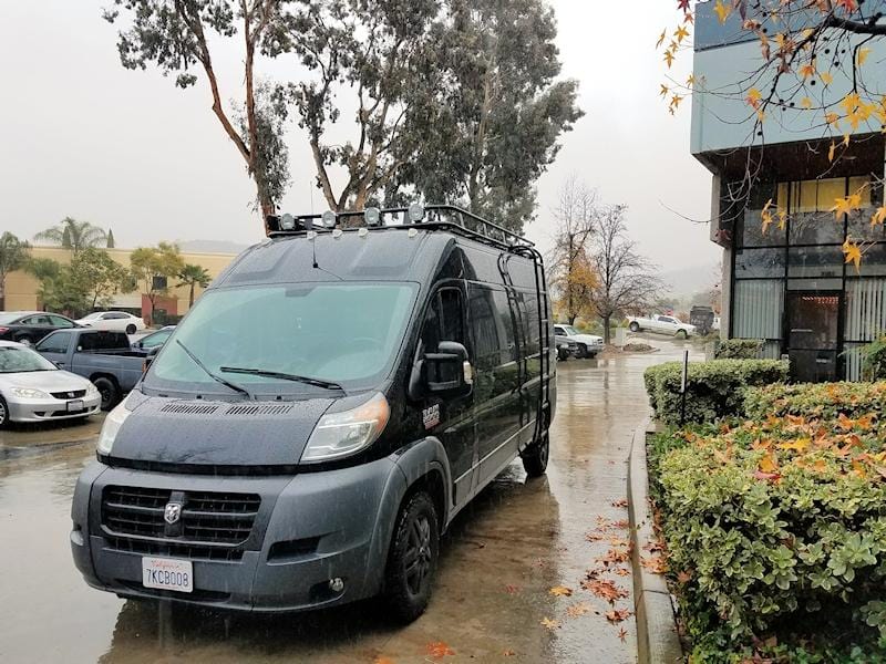 Aluminess Ram ProMaster Side Ladder - Image 3