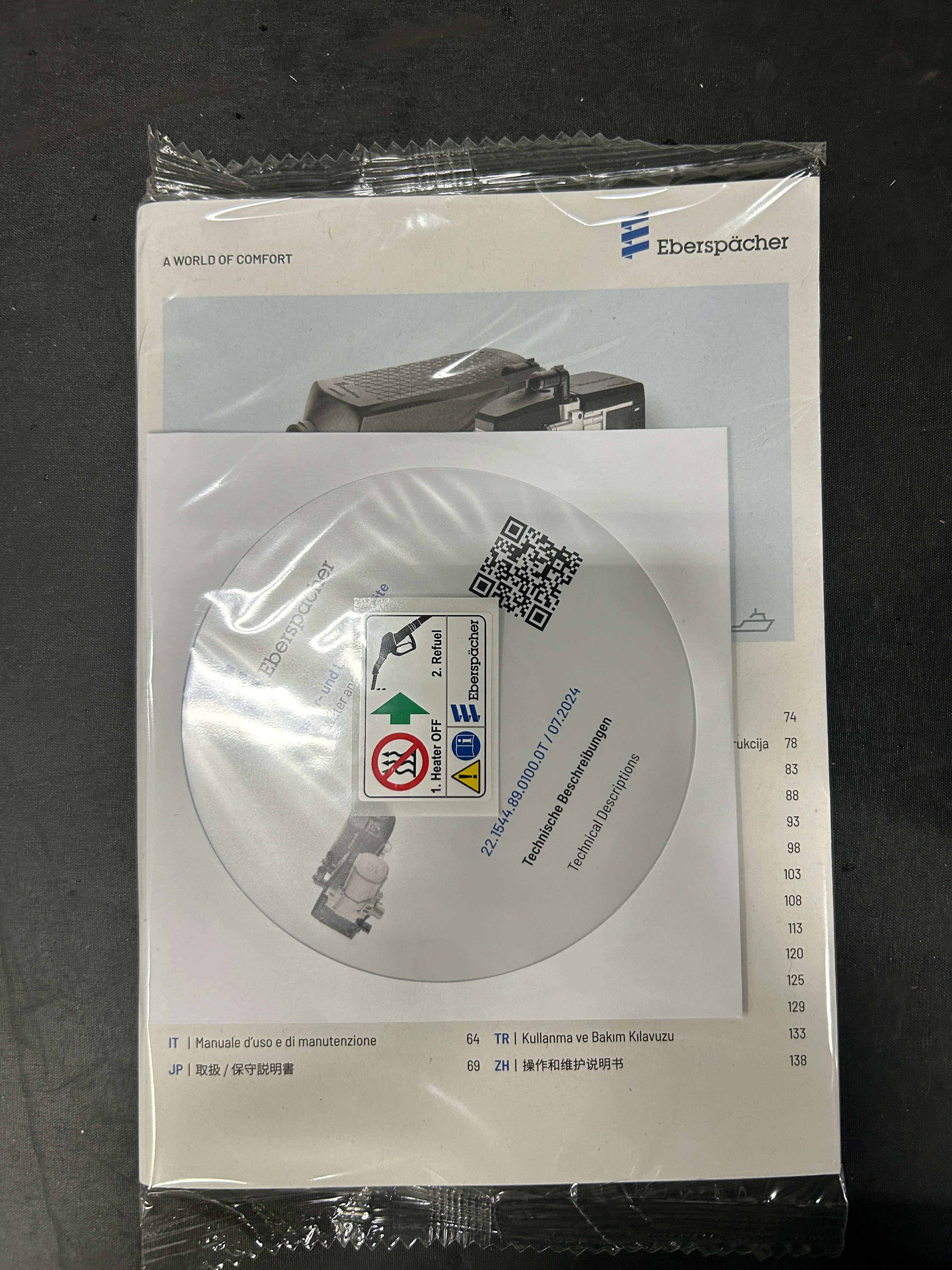 Espar AS3 B2L 12V Heater- Full Kit (Gasoline) - Image 11