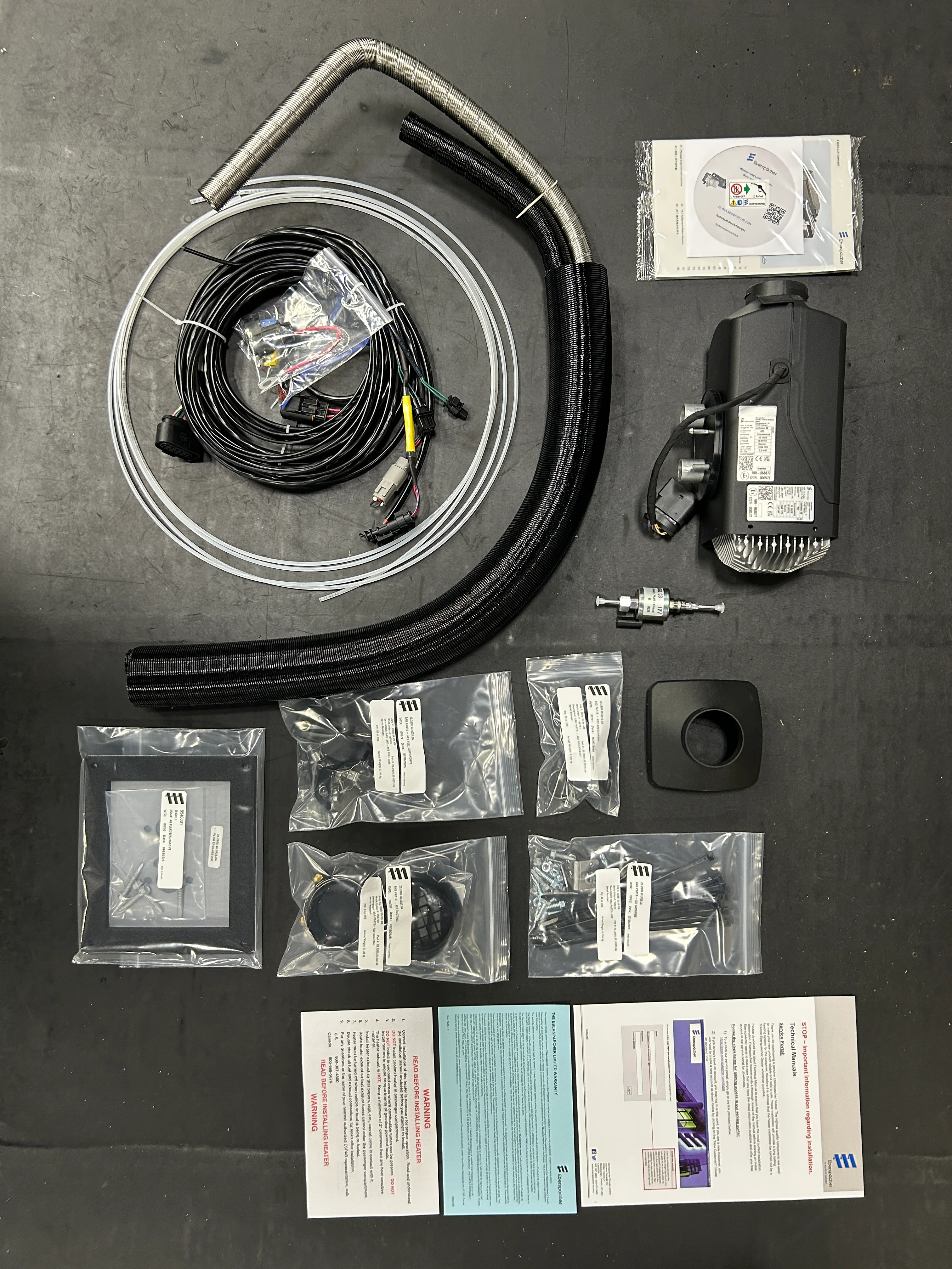 Espar AS3 B2L 12V Heater- Full Kit (Gasoline) - Image 12