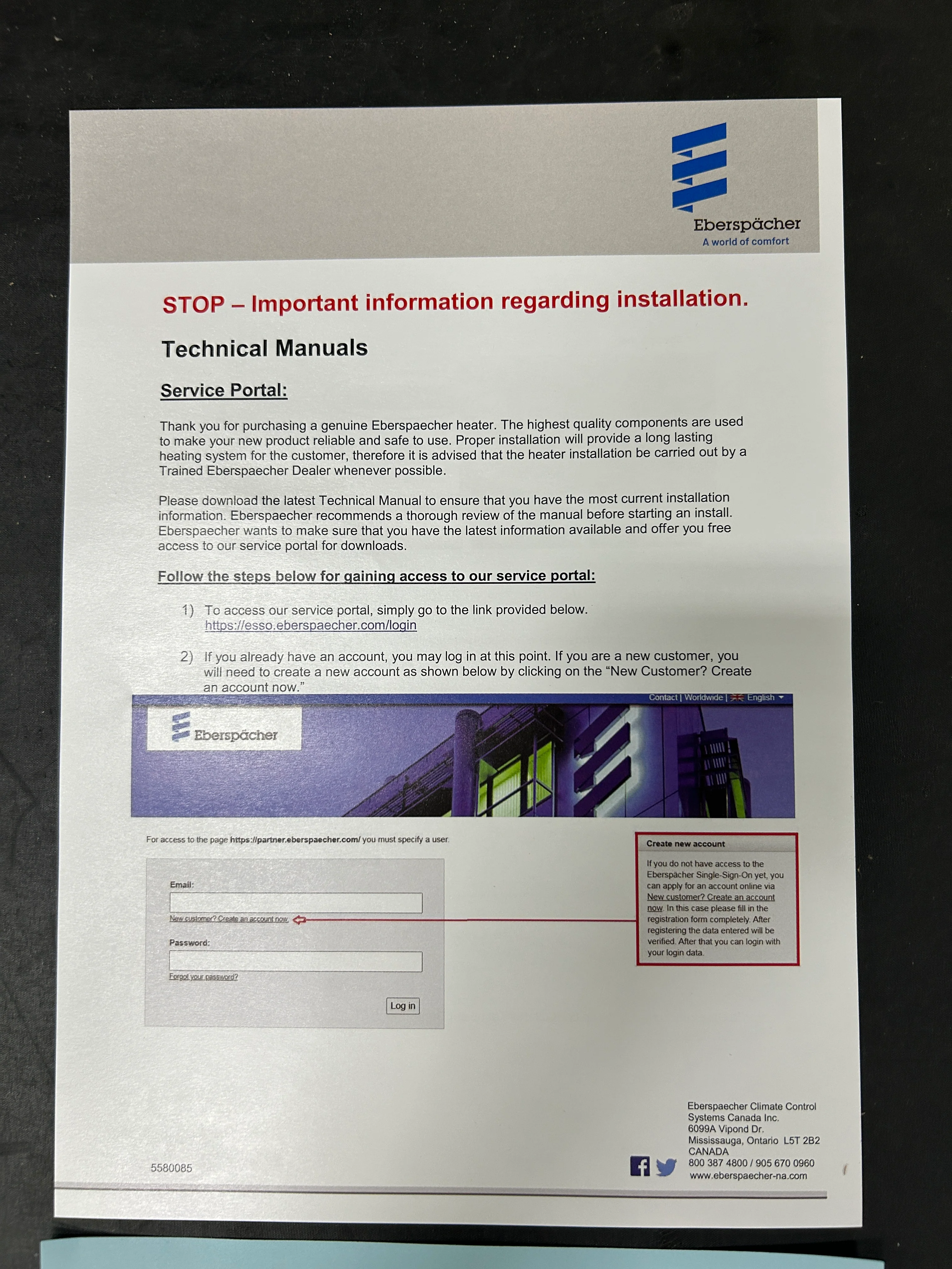 Espar AS3 B2L 12V Heater- Full Kit (Gasoline) - Image 14