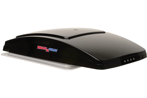 MaxxAir MaxxFan Deluxe RV Roof Vent Model 7500K (Smoke, With Remote) - Image 4