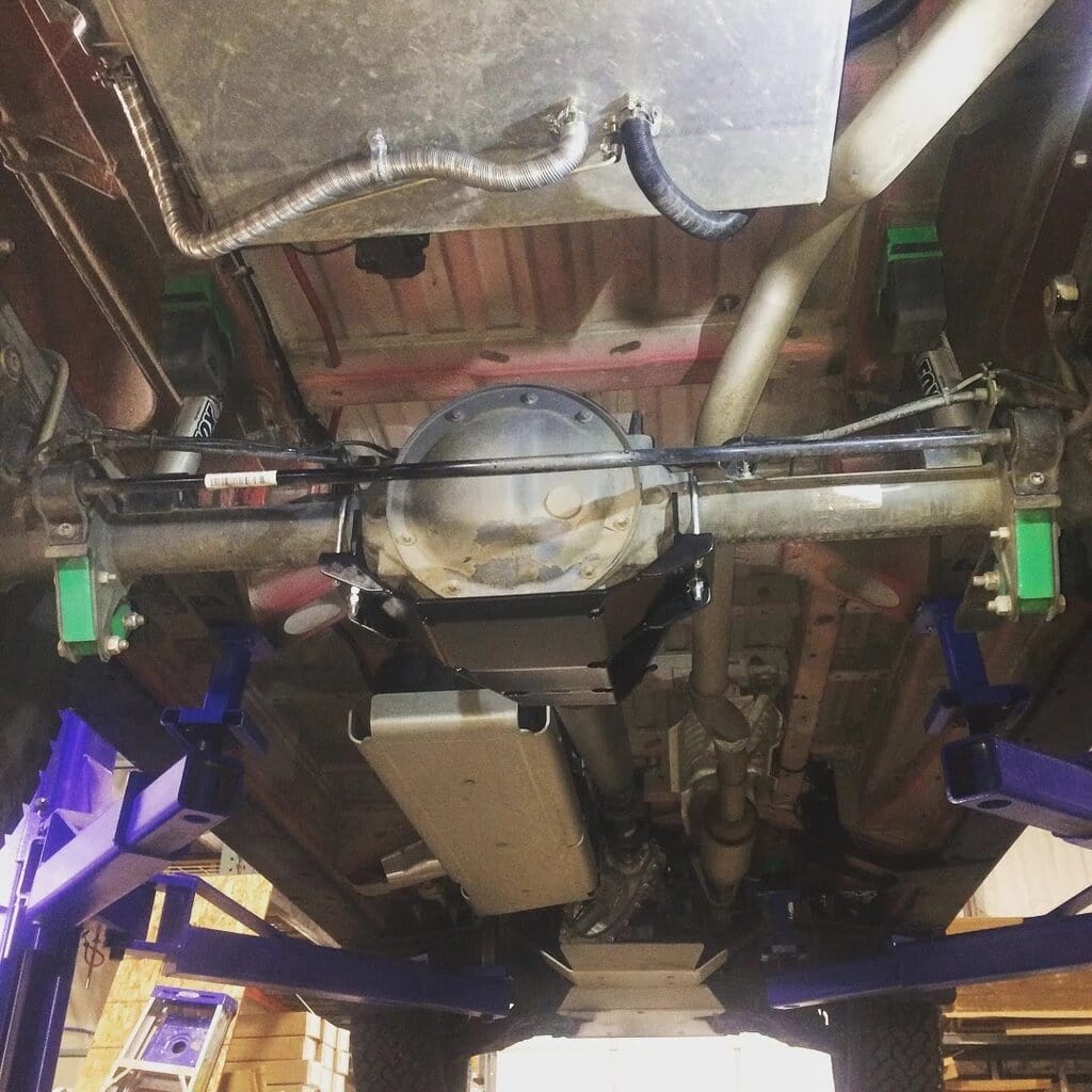 Van Compass 2015+ Mercedes Sprinter Differential Skid Plate - Image 4