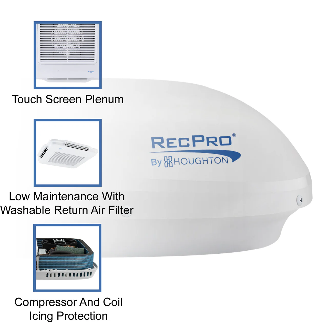 RecPro 48V RV Air Conditioner with Heat Pump - 13,500 BTU - Image 11