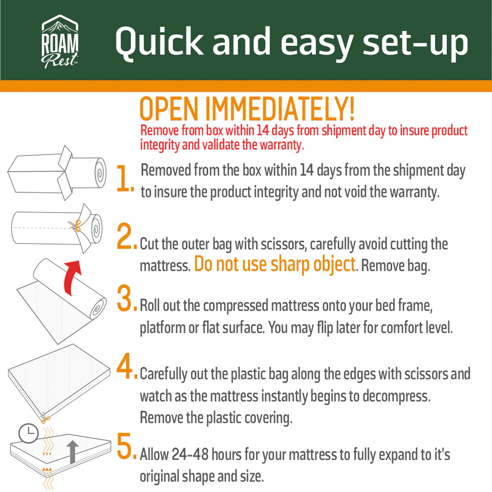 RoamRest Adventure Wagon Foldable Van Mattress – Compatible Replacement - Image 8