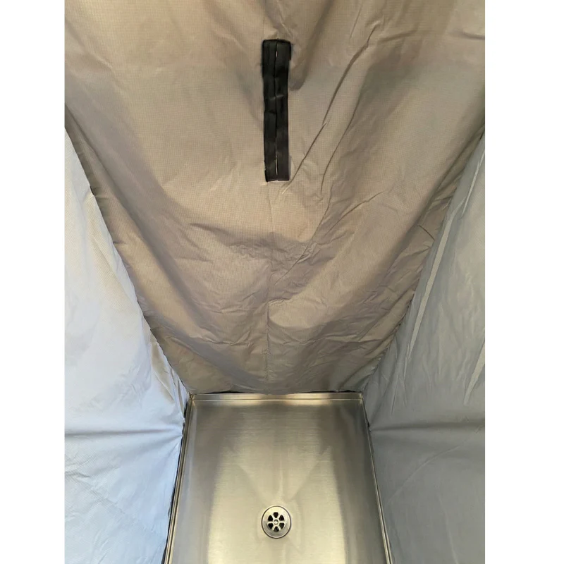 Tetravan In-Floor Shower Pan STAINLESS STEEL - Image 4